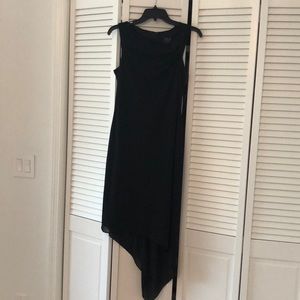 Black cocktail dress.